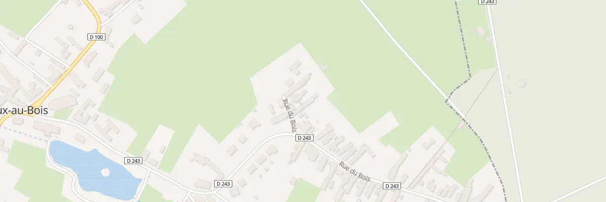 Plan du 39 Rue du Bois à Preux-au-Bois