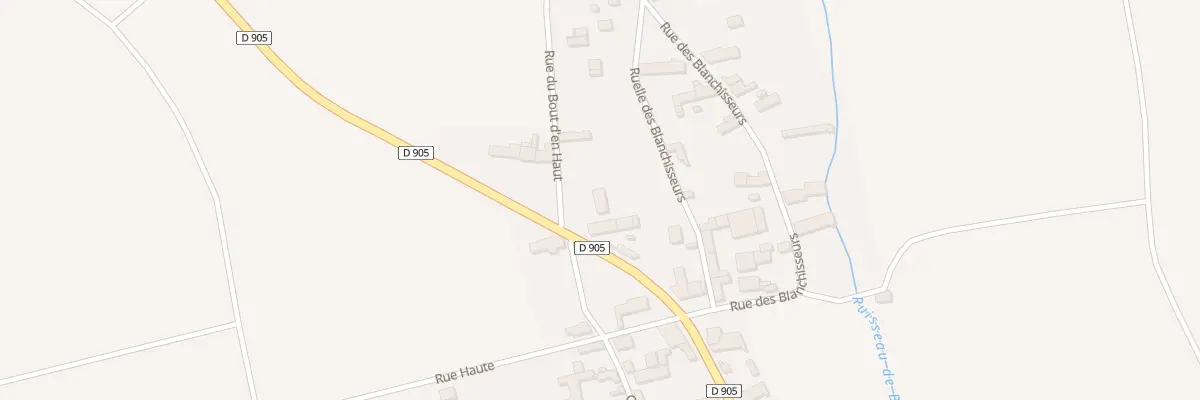 Plan du 81 Le Village à Champlost