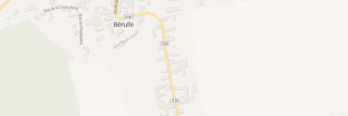 Plan du 11 Rue du Faubourg à Bérulle