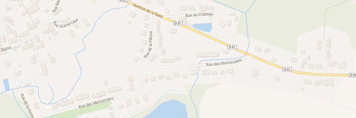 Plan du 165 Rue des Marronniers à Esclavolles-Lurey