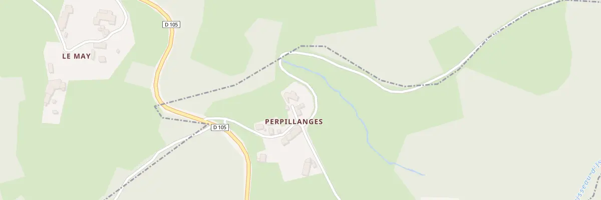 Plan du 9 Lieu Dit Perpillanges à Saint-Sauveur-la-Sagne
