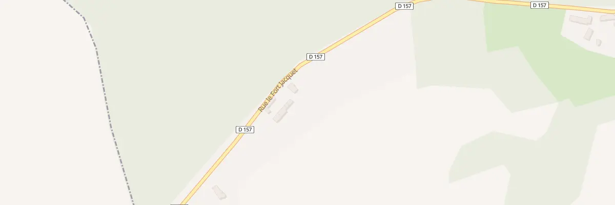 Plan du 27 Rue le Fort Jacquet à Bérulle