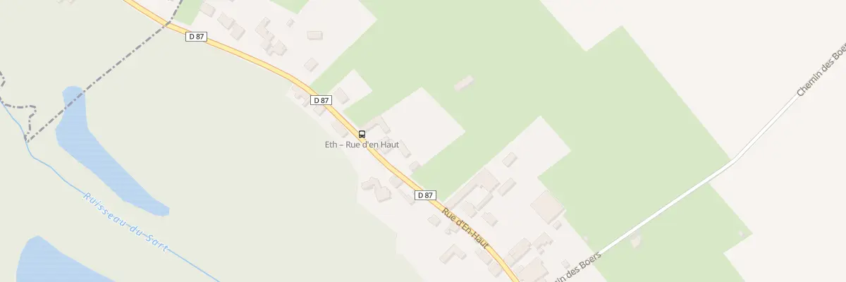 Plan du 43 Rue d’En Haut à Eth