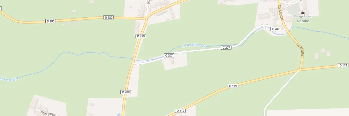 Plan du 1 Rue sous les Eaux à Teigny