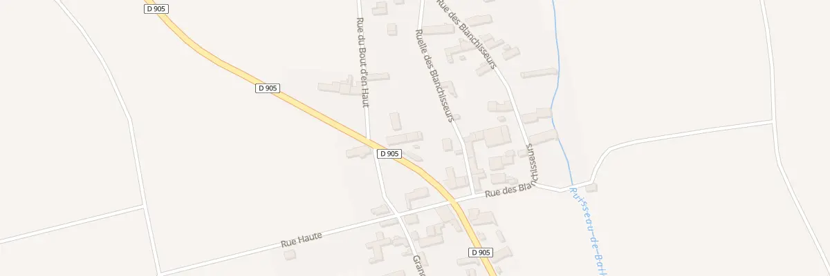 Plan du 3 Rle des Blanchisseurs à Champlost