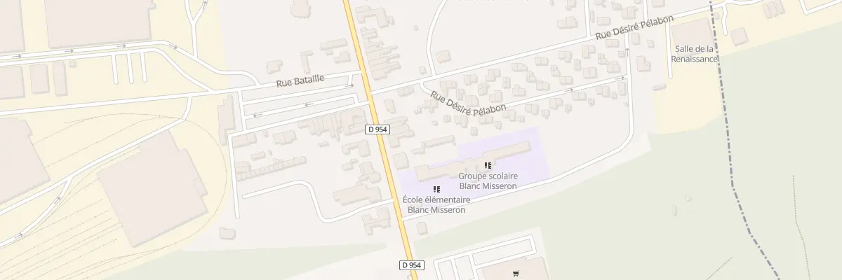 Plan du 94B Rue des Déportés à Crespin