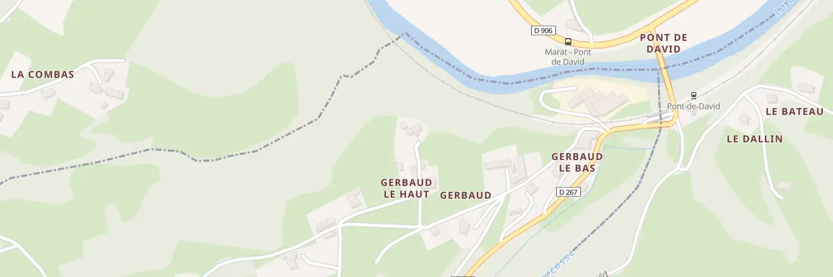 Plan du 5237 Gerbaud le Haut à La Chapelle-Agnon