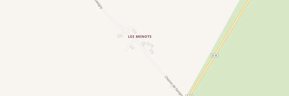 Plan du 16 Les Menots à Saint-Gratien-Savigny