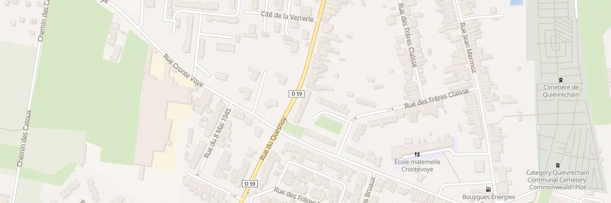 Plan du 114 Rue du Quesnoy à Quiévrechain