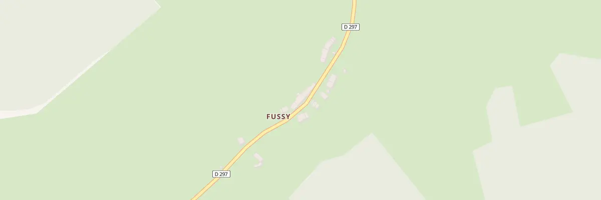 Plan du 11 Fussy à La Collancelle
