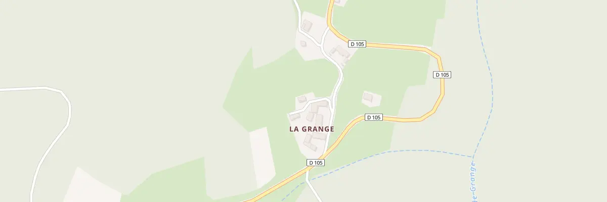 Plan du 4 Lieu Dit La Grange à Saint-Sauveur-la-Sagne