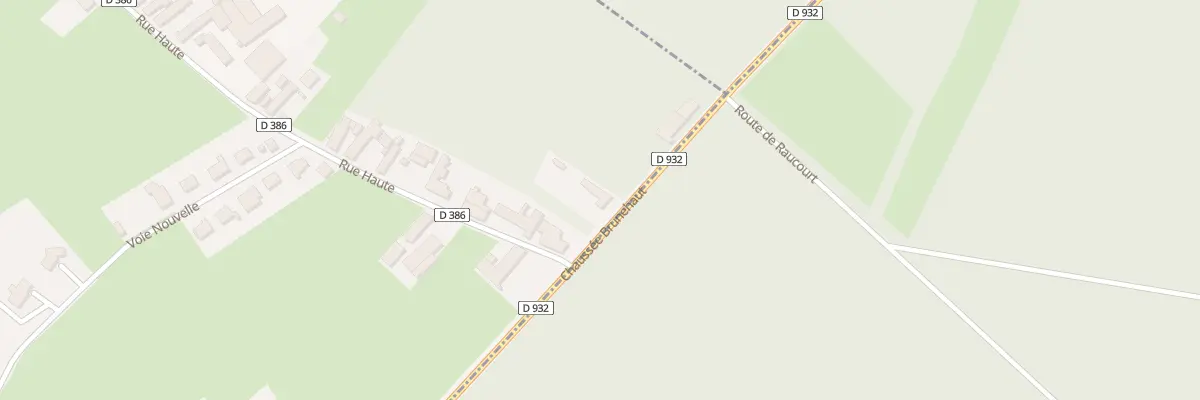 Plan du 57 Chs Brunehaut à Raucourt-au-Bois