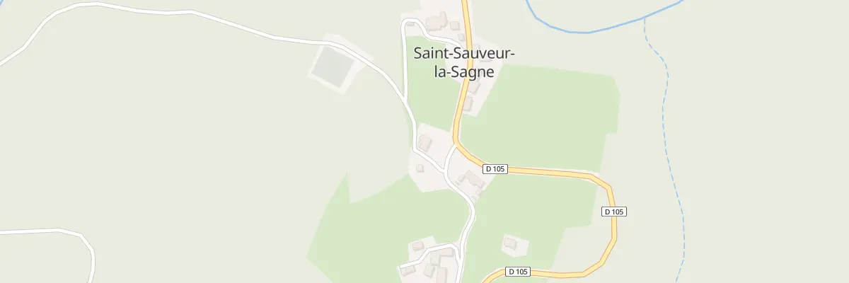 Plan du 5093 Le Bourg à Saint-Sauveur-la-Sagne