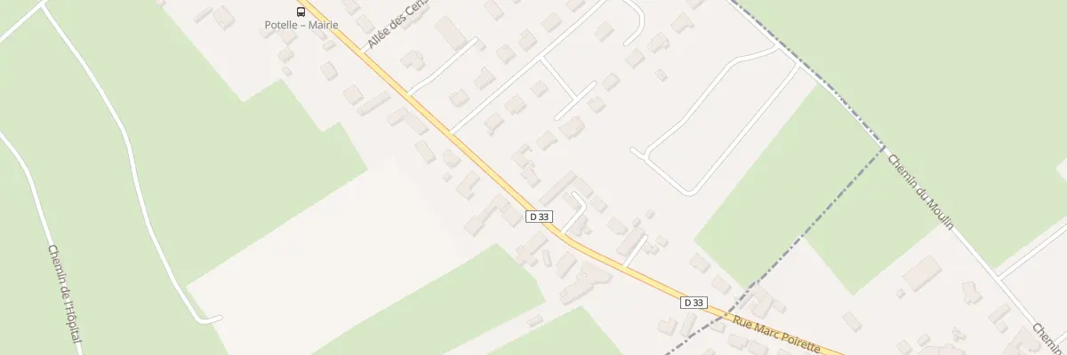 Plan du 53 Rue du Pavé à Potelle