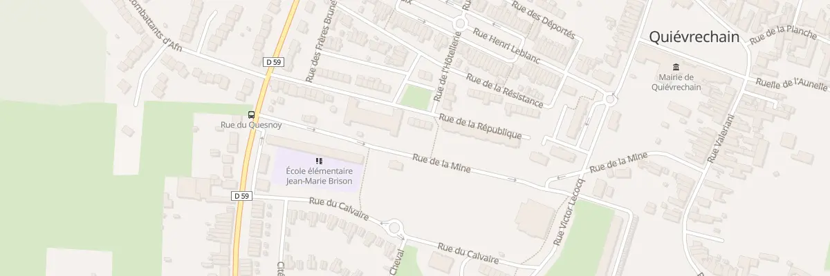 Plan du 35 Rue de l’Hôtellerie à Quiévrechain