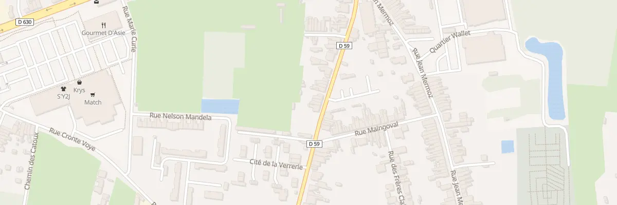 Plan du 75 Rue du Quesnoy à Quiévrechain