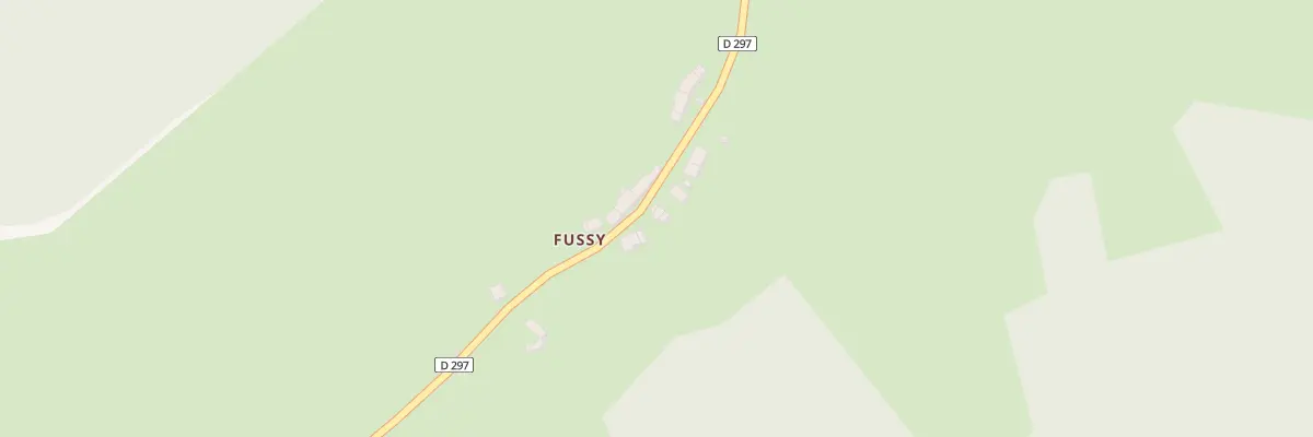 Plan du 18 Fussy à La Collancelle