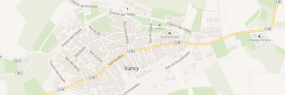 Plan du 51 Rue Soufflot à Irancy