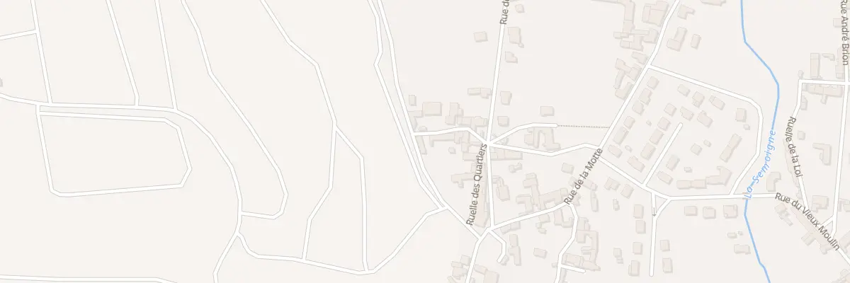 Plan du 7 Rue Saint Vincent à Verneuil