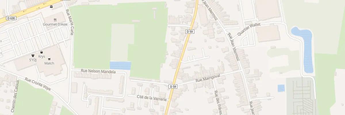 Plan du 65 Rue du Quesnoy à Quiévrechain