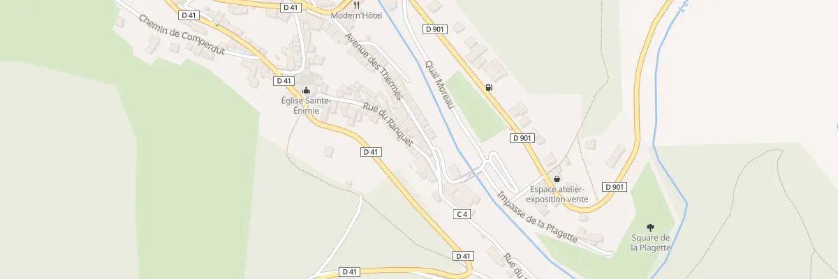 Plan du 5051 Av des Thermes à Mont Lozère et Goulet