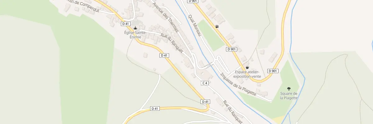 Plan du 3 Rue du Ranquet à Mont Lozère et Goulet
