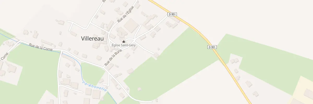 Plan du 7 Che de la Burie à Villereau