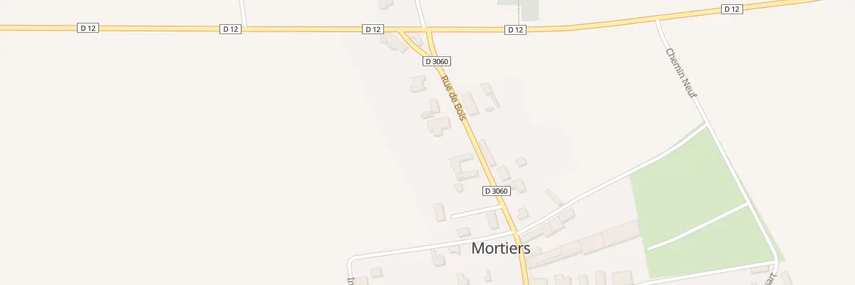 Plan du 12 Rue de Bois à Mortiers