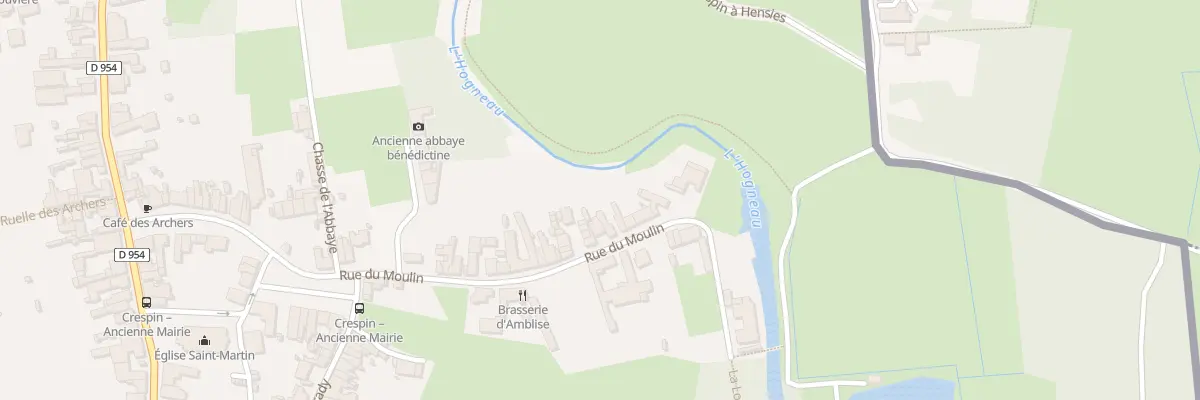Plan du 71 Rue du Moulin à Crespin