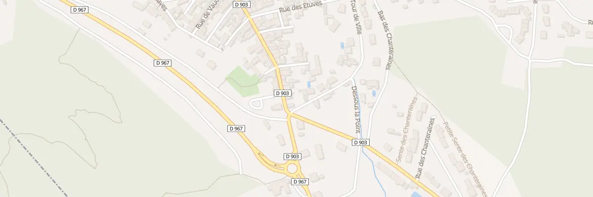 Plan du 51 Rue Porte de Reims à Bruyères-et-Montbérault