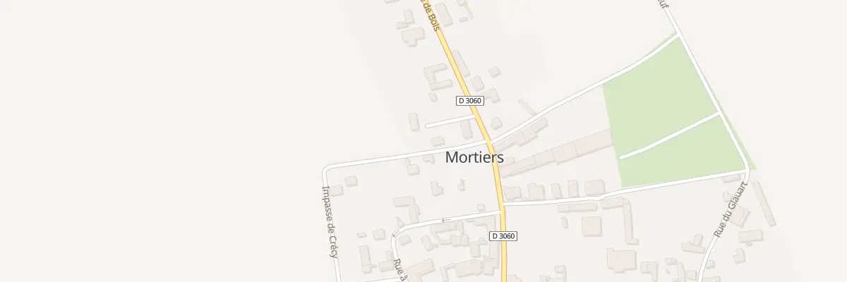 Plan du 2 Imp de Crécy à Mortiers
