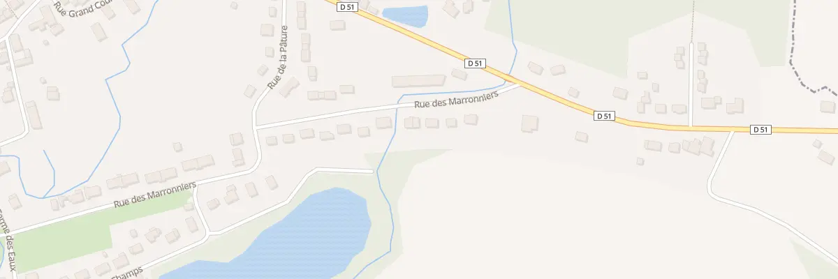 Plan du 7 Rue des Marronniers à Esclavolles-Lurey