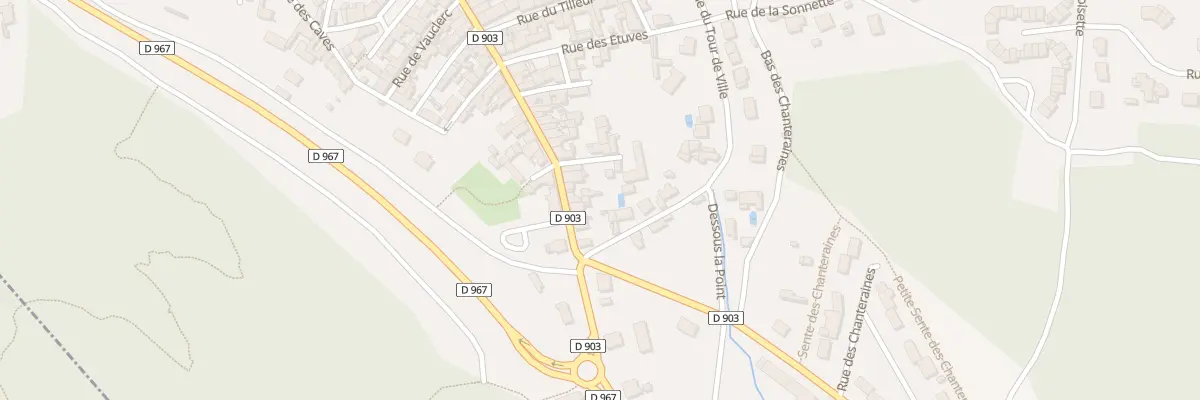 Plan du 43T Rue Porte de Reims à Bruyères-et-Montbérault