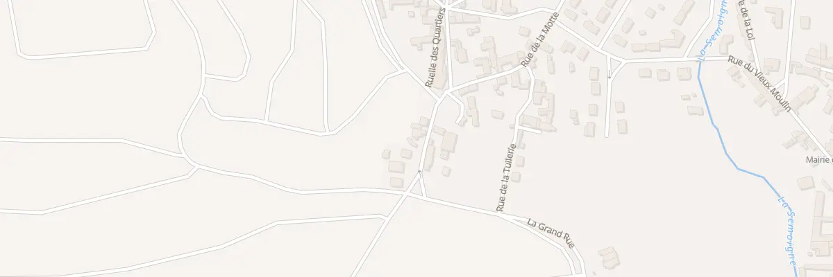 Plan du 20 Rue de la Motte à Verneuil