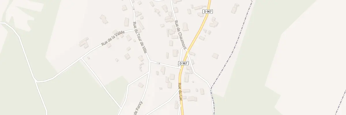 Plan du 1 Rue de Chaumont à Monthenault