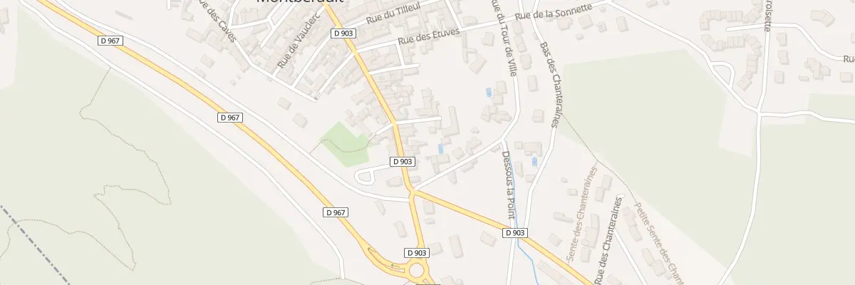 Plan du 45 Rue Porte de Reims à Bruyères-et-Montbérault