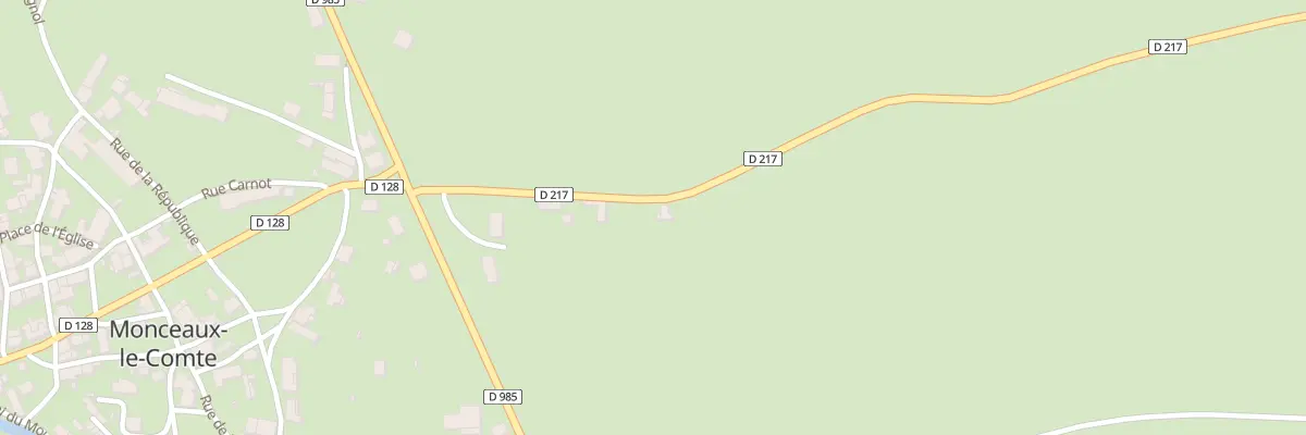 Plan du 5 Rte des Régies à Monceaux-le-Comte