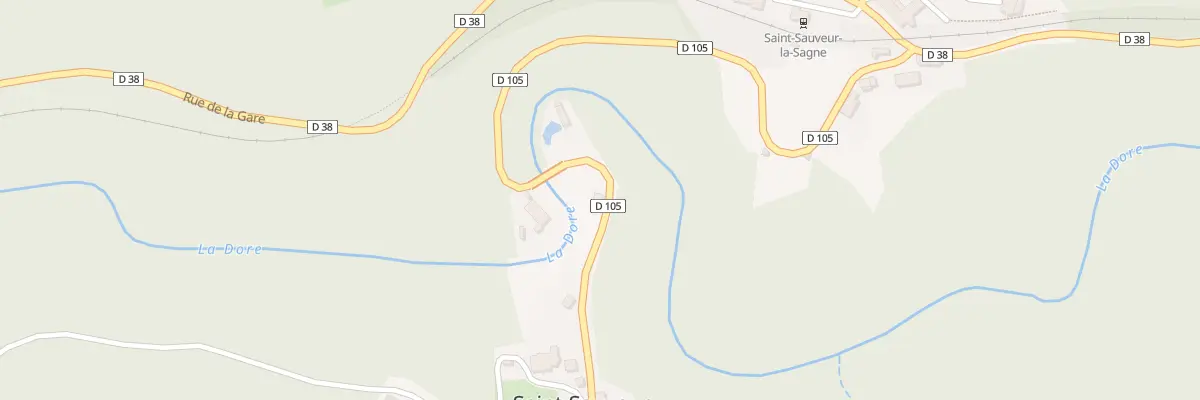 Plan du 5001 Lieu Dit Saint Sauveur à Saint-Sauveur-la-Sagne