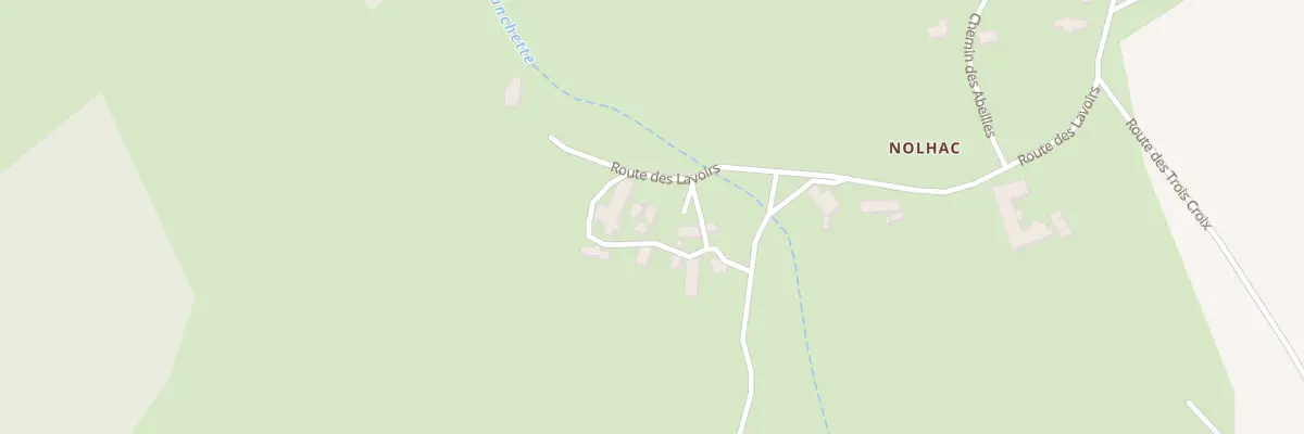 Plan du 5342 Nolhac à Saint-Privat-d’Allier