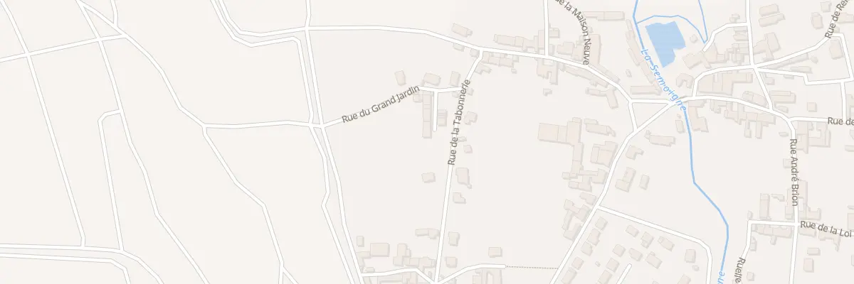 Plan du 10 Rue de la Tabonnerie à Verneuil