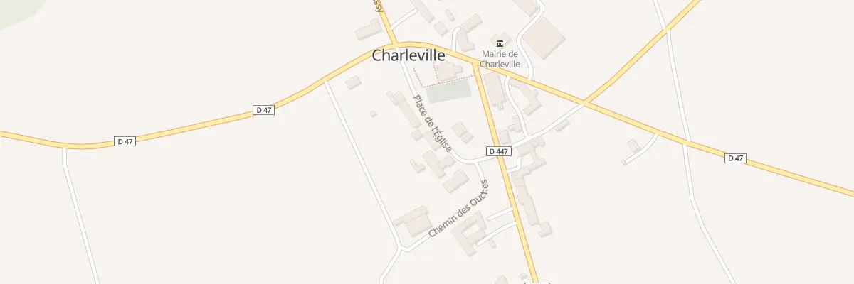 Plan du 12 Pl de l’Eglise à Charleville