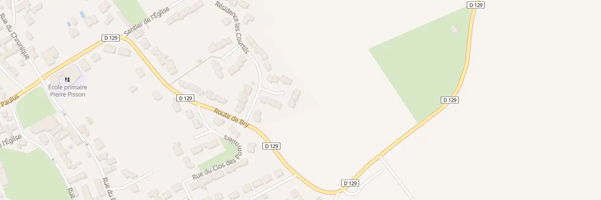Plan du 44 Res les Courtils Rte de Bry à Wargnies-le-Grand