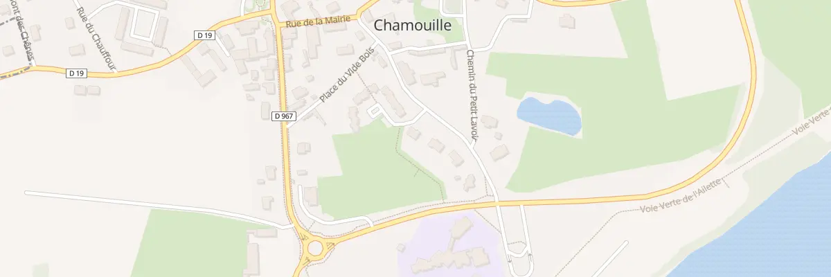 Plan du 4 Rue Eugène Grenier à Chamouille