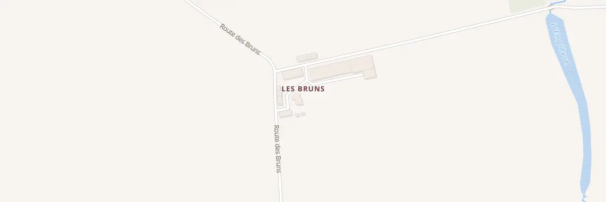 Plan du 5018 Les Bruns à Saint-Martin-des-Lais