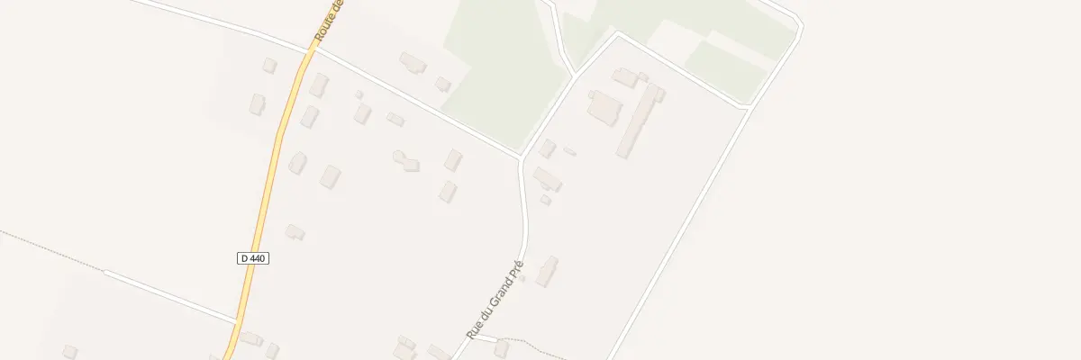 Plan du 16 Rue du Grand Pre à Rigny-la-Nonneuse