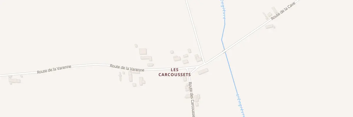 Plan du 14 Les Carcoussets à Garnat-sur-Engièvre