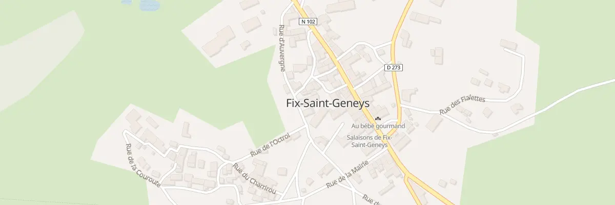 Plan du 5114 Le Bourg à Fix-Saint-Geneys