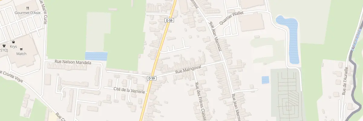 Plan du 26 Rue Maingoval à Quiévrechain
