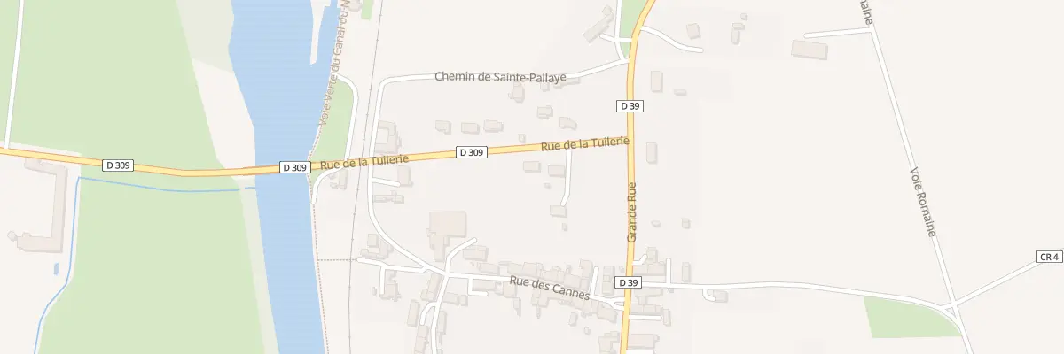 Plan du 5001 Rue de la Tuilerie à Prégilbert