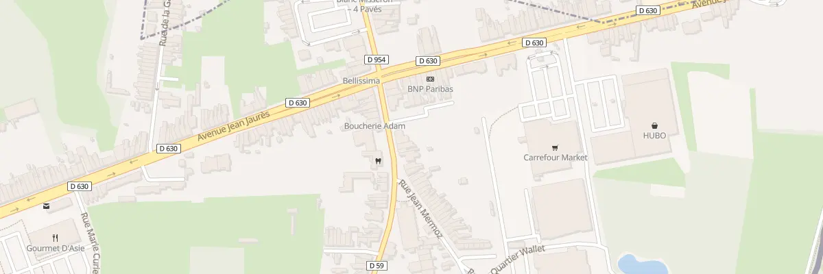 Plan du 8 Rue du Quesnoy à Quiévrechain